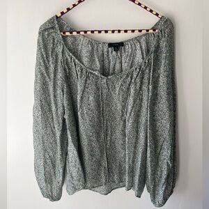 Floral J Crew Top